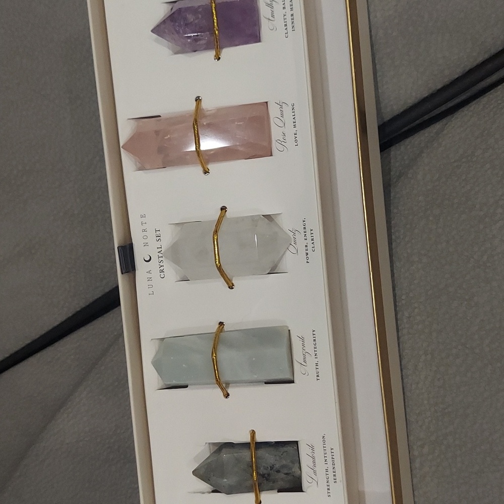 LUNA NORTE CRYSTAL SET - Picture 2 of 6
